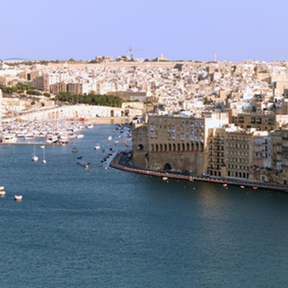 Fort Ricasoli is situated near Valletta, Malta