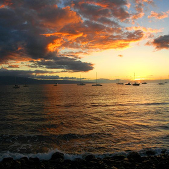 Maui's sparkling waters are ideal for fishing.