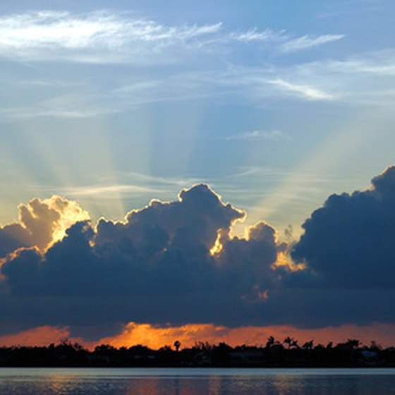 Sunrise in Key West, Florida.