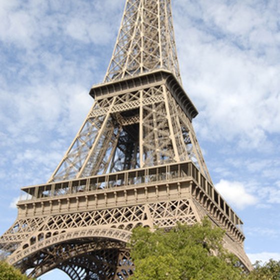 Many European tours travel to Paris.