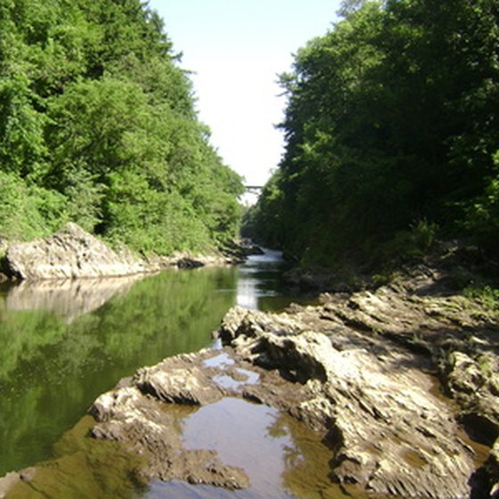 The Breaks Interstate Park offers a variety of hiking and dining options and a variety of local wildlife.