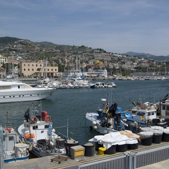 San Remo has been a popular destination on the Italian Riviera for several centuries.