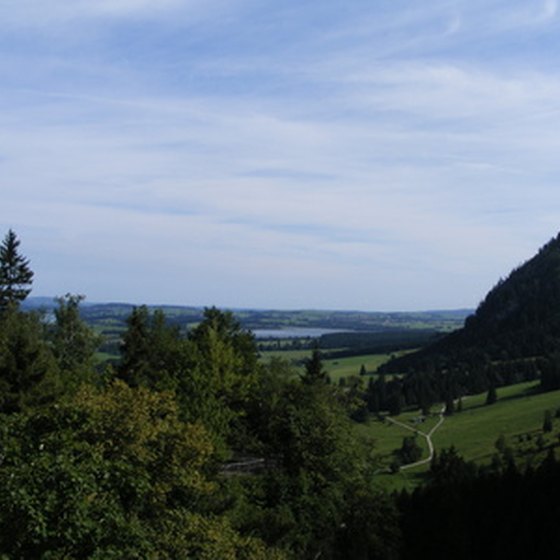 Mountains, lakes, and panoramic views are common in Berchtesgadener Land.