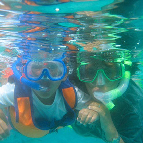 Snorkeling is available on any of the nine bays in Huatulco.