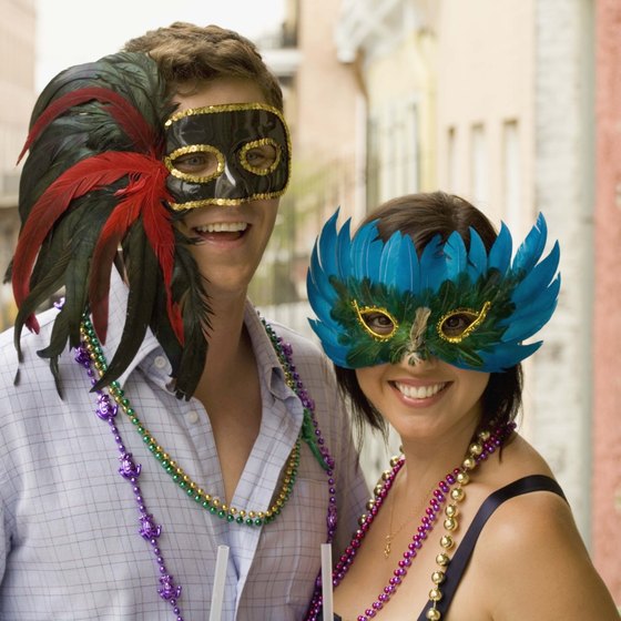 New Orleans draws tourists from around the world, especially during Marti Gras.