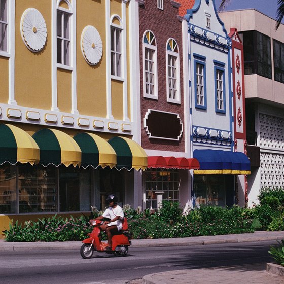 You can explore the streets of Oranjestad, Aruba's capital city.