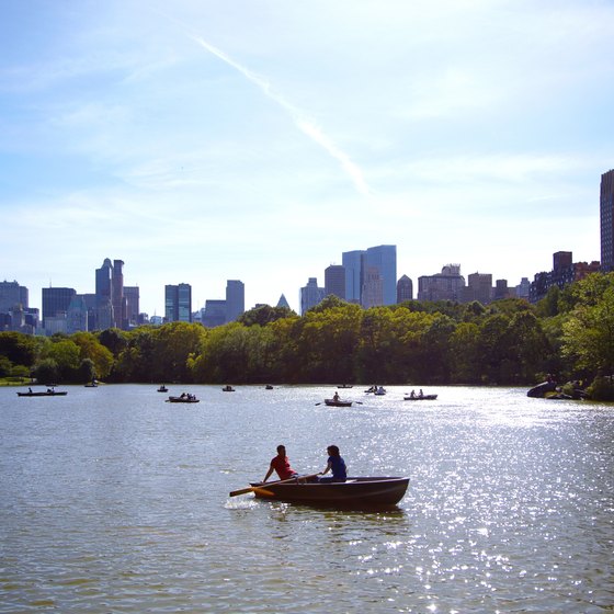 Central Park in New York City draws many tour groups visiting the Big Apple.