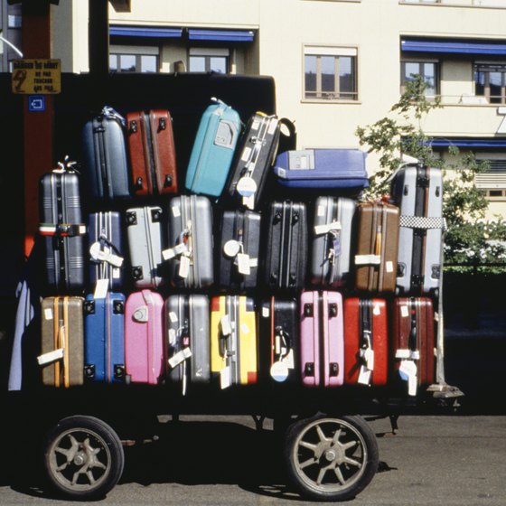 Modern suitcases come in all shapes, sizes and textures.