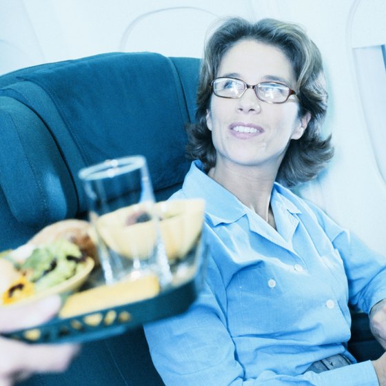Special meals are usually available on long domestic and international flights.