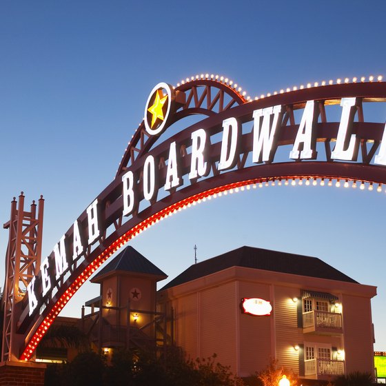 Kemah Boardwalk is a fun attraction about 10 miles from Clear Lake.