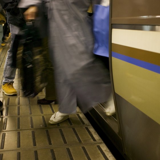 Train travel in Tokyo may seem confusing, but the stations are foreigner-friendly.