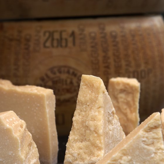 See Parmesan cheese produced on its "hometown" soil -- and taste it, too.