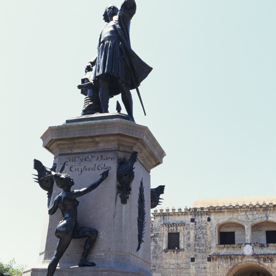 Christopher Columbus' legacy looms large over Santo Domingo.