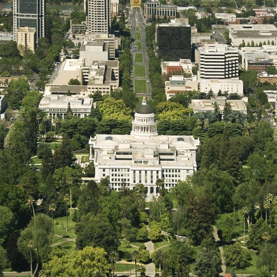 Visitors to Sacramento can take in the California State Capitol Building.