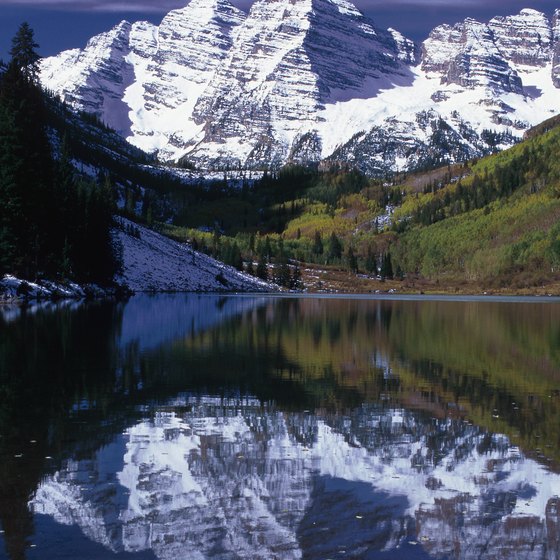 The Maroon Bells, a short trip from Snowmass Village, are the most-photographed peaks in North America.