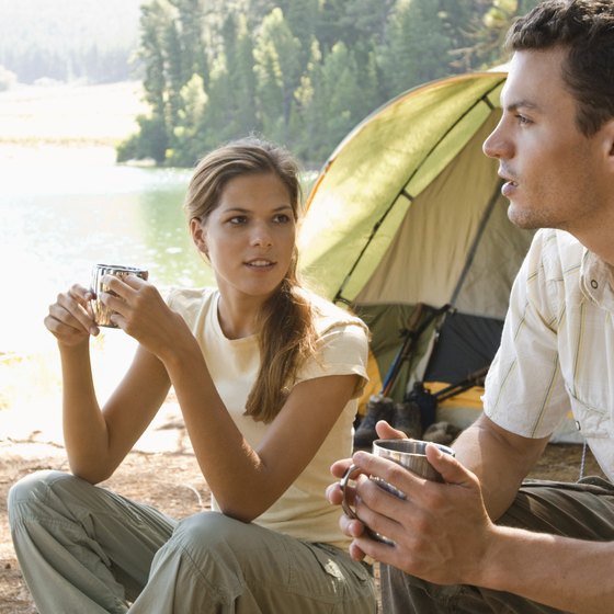 Camping encourages couples to unplug from the world and reconnect with each other.