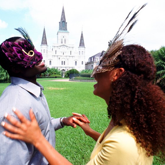 Enjoy Mardi Gras and New Orleans while staying at a historic hotel.