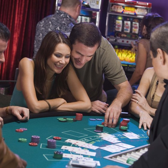 Casinos in Norman offer table games.