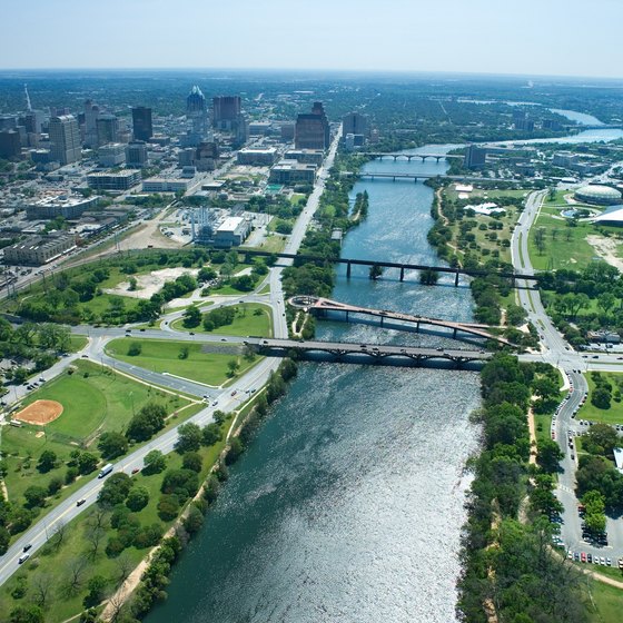 Austin's outdoor areas are ripe for cycling, jogging and swimming.