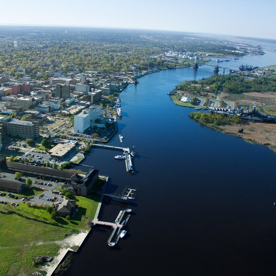 Wrightsville Beach is across the Intracoastal Waterway from Wilmington.