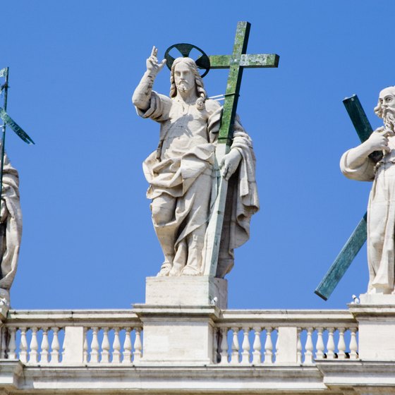 Saint Peter's Basilica in Vatican City is a popular religious tour destination.
