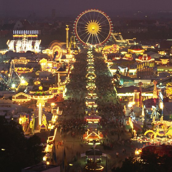 All roads appear to lead to Munich during Oktoberfest.