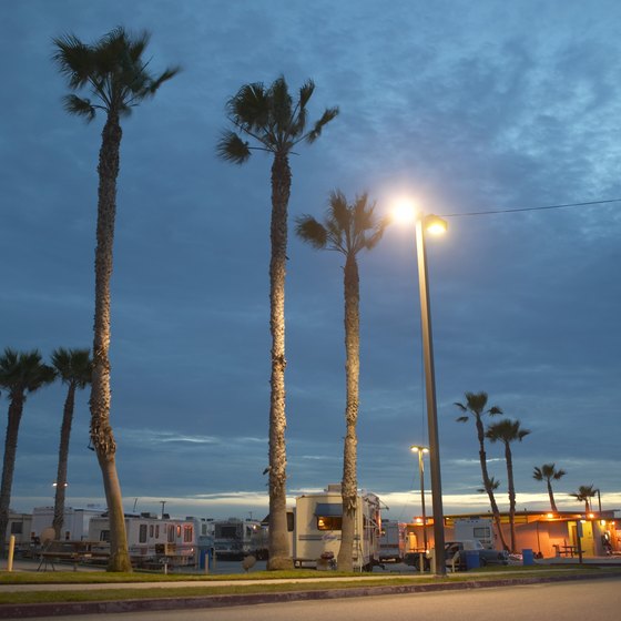 Surfside and Myrtle Beach have plenty of campsites directly on the beach.