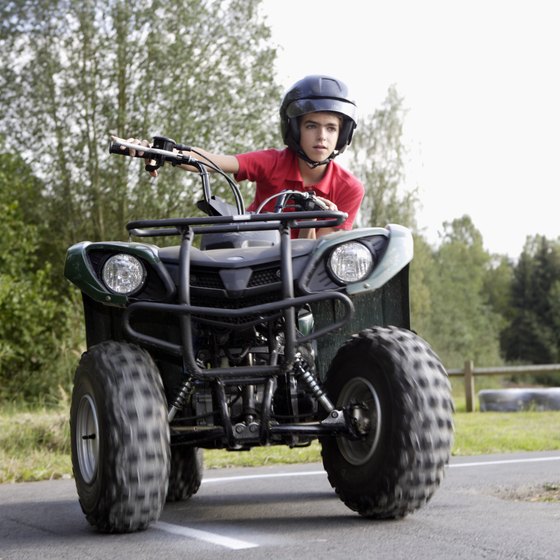In California, ATV riders under age 14 must be under the direct supervision of an adult at all times.