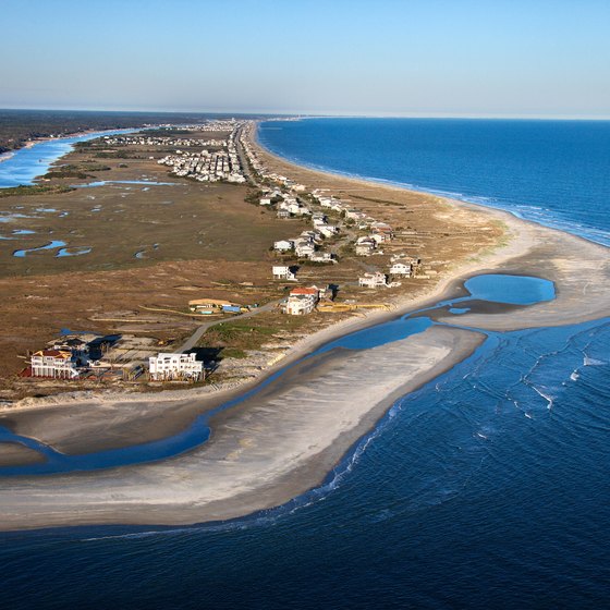 Secluded spots along the North Carolina coast provide scenic beauty and moments of solitude.