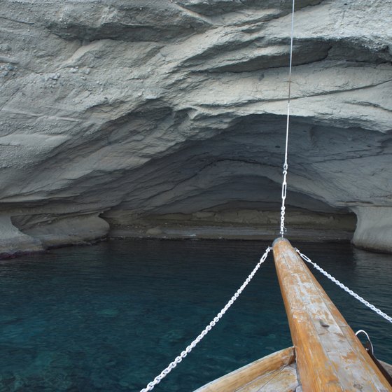 The geologic wonders of Kas go deep below the water's surface.