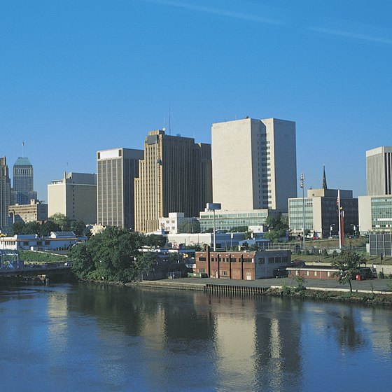 A fast food restaurants waits around almost every corner of Newark.