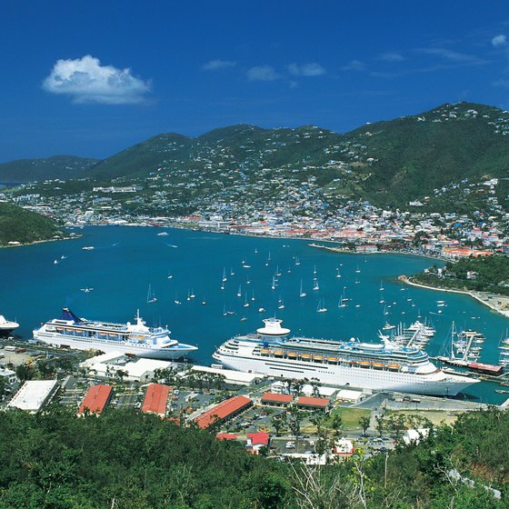 Charlotte Amalie is one of the busiest cruise ship harbors in the Virgin Islands.