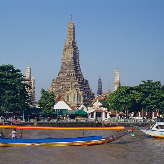 Wat Arun is one of the temples of Bangkok.