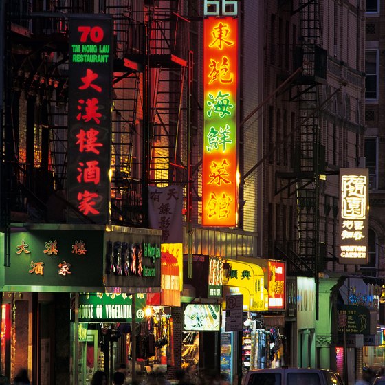 New York's bustling Chinatown is part of the ethnicly diverse Lower East Side.