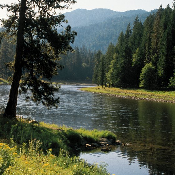 Idaho boasts many tranquil creeks and lakes for fishing.