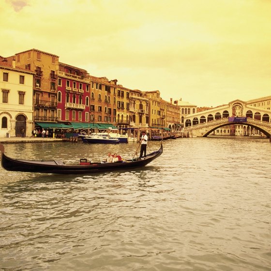 Famous for its gondolas and waterways, Venice is a must-see while in Italy.