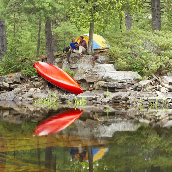 Kayak and camp along the Batsto or Mullica rivers.