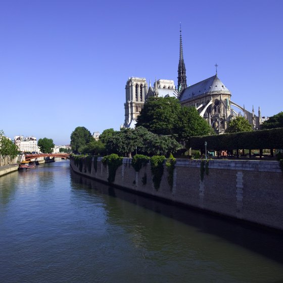 The Seine River is one of the biggest and most recognizable rivers in France.