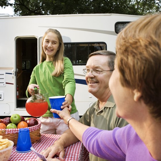 When traveling by RV, parks become your living room.