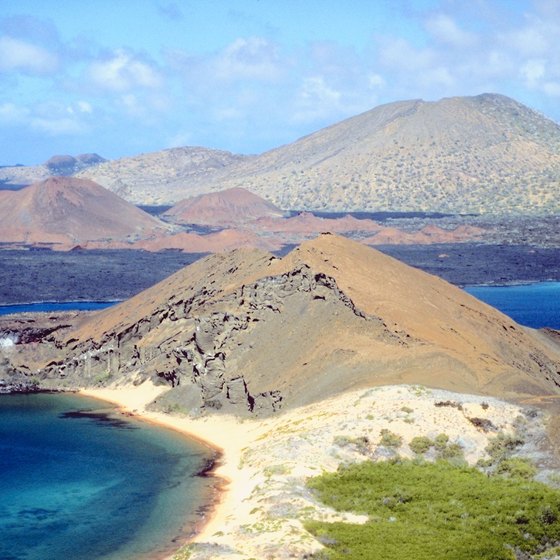 The Galapagos Islands are a volcanic achipelago in Ecuador.