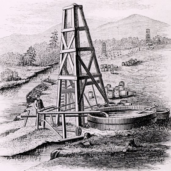 Oil was discovered in Pithole City in 1865.