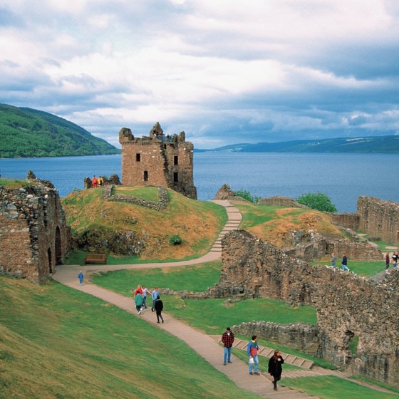 Scotland has a host of historic sights that blend seamless into the rugged landscape.