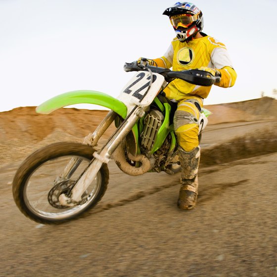 Northern California dirt bike parks range from clay excavation pits to sandy trails with steep hill climbs.