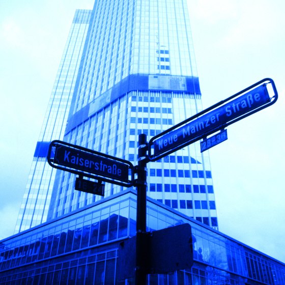 Frankfurt is a European hub for air, train and road transport.
