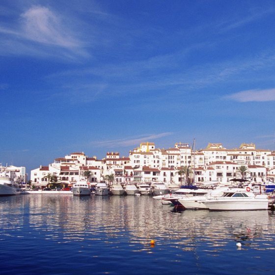 Daily cruises travel between Puerto Banus and Marbella.