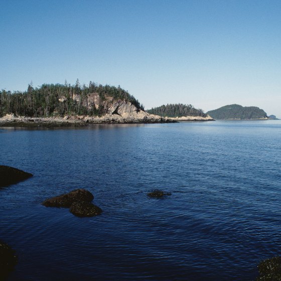 The scenic St. Lawrence River provides stunning views for visitors and residents in Alex Bay.