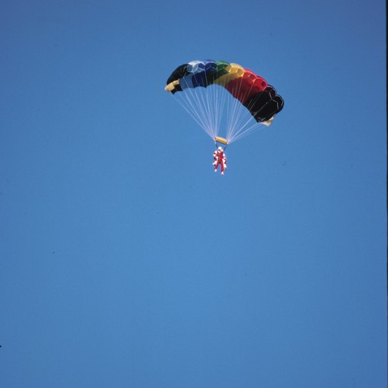 Skydiving offers a different way to see New Mexico's views.