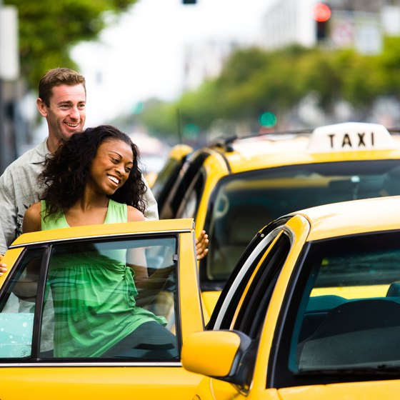 Taking a taxi can be intimidating if you've never done it before.