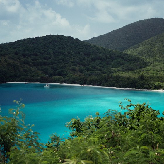 The island of St. John offers picturesque views of the Caribbean.