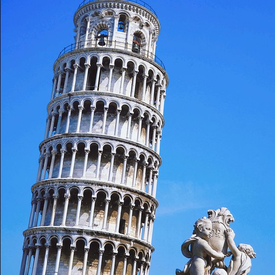 Pisa is a popular tourist destination.